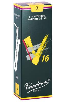 Vandoren Baritone Sax Reeds 3 V16 (5 BOX)