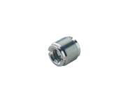 K&M Thread Adapter Zinc Plated 1/2 - 3/8 inch