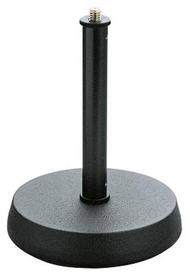 K&M Table Top Microphone Stand - solid Heavy Base