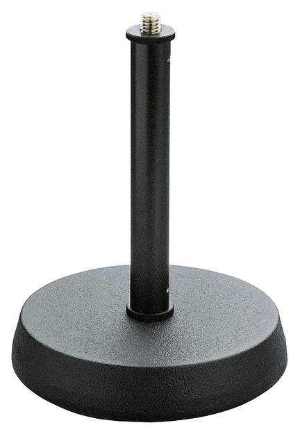 K&M Table Top Microphone Stand - solid Heavy Base