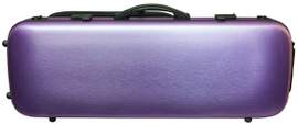Hidersine Viola Case - Polycarbonate Oblong Brushed Purple