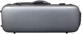 Hidersine Viola Case - Polycarbonate Oblong Carbon Fibre Effect