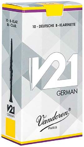 Vandoren Bb Clarinet Reeds 3.5 V21 German (10 BOX)