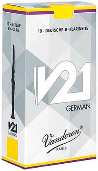 Vandoren Bb Clarinet Reeds 3 V21 German (10 BOX)
