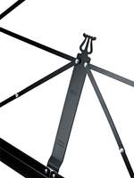 K&M Tall Music Stand Baseline Black Product Image