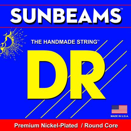 DR Strings Sunbeam Round Core Bass Light - 5 String