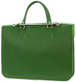 Montford Leather Music Case - Olive Green Product Image