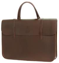 Montford Leather Music Case - Brown