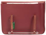 Montford Leather Music Case - Wine Red Product Image