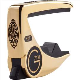 G7th Capo Performance 3 Acoustic / Electric Guitar - Gold