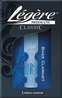 Legere Bass Clarinet Reeds Standard Classic 2.00
