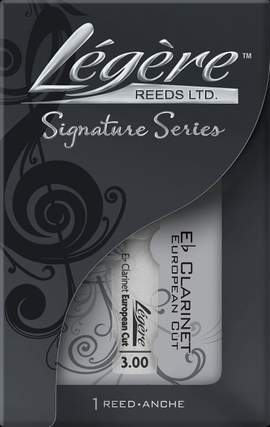Legere Eb Clarinet Reeds European Cut 2.75
