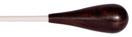 Montford Baton 14" White Lacquer Ebony Pear