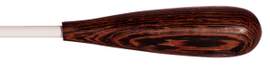 Montford Baton 14" White Lacquer Wenga Taper