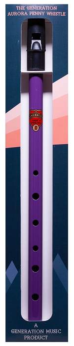 Aurora Penny Whistle - Dark Violet Product Image