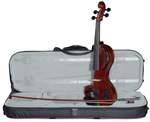 Hidersine Electric Violin Outfit - Zebrawood Finish Product Image