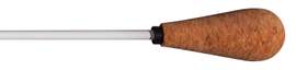 Montford Baton 16" White Lacquer Cork Pear