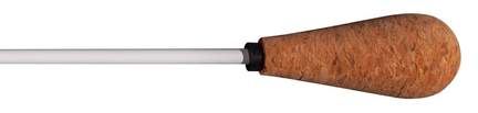 Montford Baton 16" White Lacquer Cork Pear