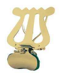 ruka Trumpet Lyre - Brass Plated Nickel