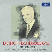 Dietrich Fischer-Dieskau: Lied Edition Vol. 3