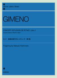 Gimeno, P: Concert Etudes on Rhythm Book 1