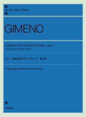 Gimeno, P: Concert-Estudios De Ritmo Vol. 1