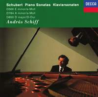 Schubert: Piano Sonatas, Vol. 2