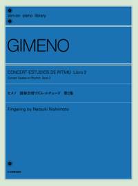 Gimeno, P: Concert Etudes on Rhythm Book 2