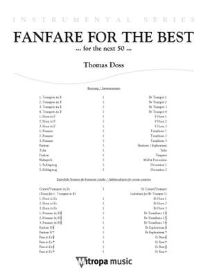 Thomas Doss: Fanfare for the Best