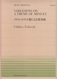 Todoroki, C: Variations on a Theme of Minuet 585