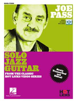 Joe Pass - Solo Jazz Guitar Instructional Book