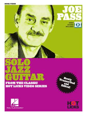 Joe Pass - Solo Jazz Guitar Instructional Book