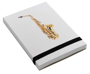 Notepad Saxophone A7