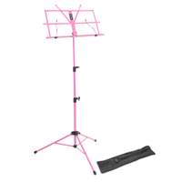 Lawrence lightweight folding music stand - Pink