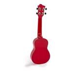 Octopus Academy Soprano Ukulele ~ Candy apple red Product Image