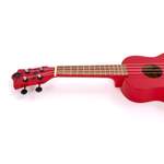 Octopus Academy Soprano Ukulele ~ Candy apple red Product Image