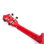 Octopus Academy Soprano Ukulele ~ Candy apple red Product Image