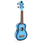 Octopus Academy soprano ukulele - Light blue burst Product Image