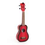 Octopus Academy soprano ukulele - Red burst Product Image