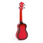 Octopus Academy soprano ukulele - Red burst Product Image