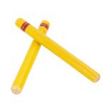 Percussion Plus claves pair - Yellow Product Image