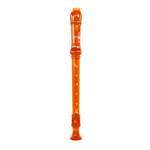 Percussion Plus descant recorder - Transparent orange Product Image