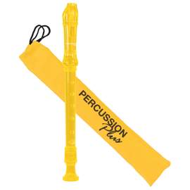 Percussion Plus descant recorder - Transparent yellow
