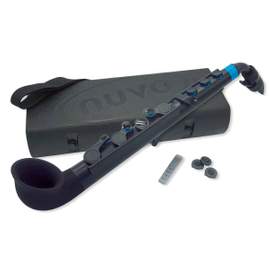 Nuvo N520 jSax outfit - Black with blue trim