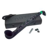 Nuvo jSax outfit - Black with green trim