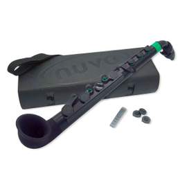 Nuvo N520 jSax outfit - Black with green trim
