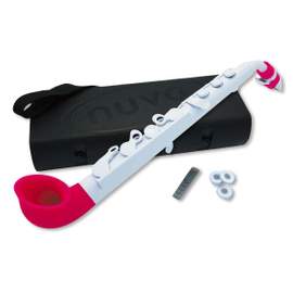 Nuvo N520 jSax outfit - White with pink trim