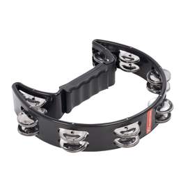Percussion Plus cutaway tambourine - Black
