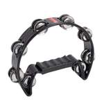 Percussion Plus cutaway tambourine - Black Product Image