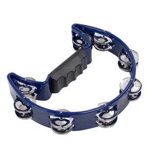 Percussion Plus cutaway tambourine - Blue